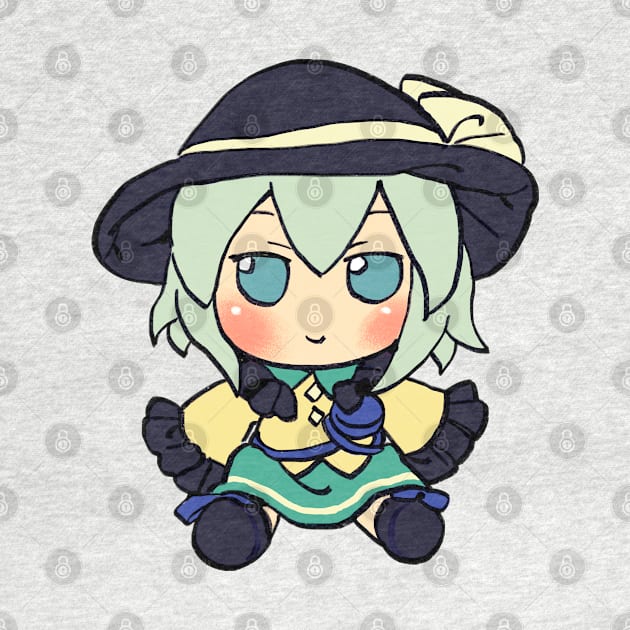 Mudwizard draws koishi komeiji fumo plush / touhou memes by mudwizard